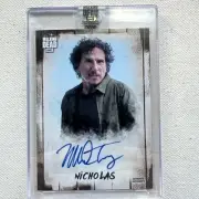 The Walking Dead Autograph Collection Mud #AMTB Michael Traynor as Nicholas /91
