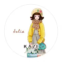 在飛比找蝦皮購物優惠-KAZE Julia 紙膠帶 2款 整捲 全新