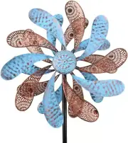 Wind Spinner Kinetic Metal Windmills Outdoor Garden Yard Patio Lawn Decoration