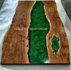 Mountain Elm Epoxy Table, Epoxy Table, Acacia Wood, Epoxy Resin Table Top Décor