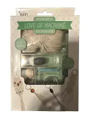 Cousin DIY For The Love Of Macrame Keychain Kit Cords, Beads, Keychains