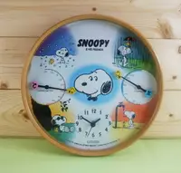 在飛比找樂天市場購物網優惠-【震撼精品百貨】史奴比Peanuts Snoopy 時鐘 可