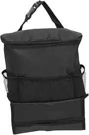 BUGUUYO Car Seat Back Organizer Cooler Bag Portable Insulated Storage for Fruits Sundries Oxford Material with Adjustable Straps for Travel Outdoor Use