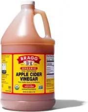 Bragg Organic Apple Cider Vinegar, Raw, Unfiltered, with the Mother, 128 Oz X 2