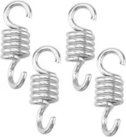 PHENOFICE 4pcs Chair Spring Hammock Spring Rings Hammock Chair Hanging Kit Heavy Duty Spring Metal Porch Spring Porch Swing Spring Kit Swing Hanging Spring Porch Springs Hammock Spring Kit