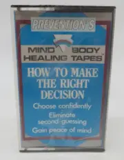 Mind Body Healing Tapes - How To Make The Right Decision (Self Help Cassette)