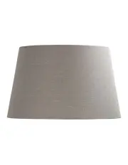 [Oriel Lighting] 43cm Floor Lamp Shade Putty