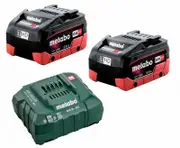 Metabo 55LIHDKIT - 18V Starter Pack - 2 x 5.5Ah Batteries + Fast Charger