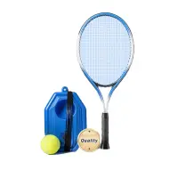 在飛比找momo購物網優惠-【拓生活】成人自動回彈網球訓練器 成人網球拍(單人網球 自動