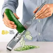 Multi-purpose Vegetable Slicer Peeler Stainless Steel Grater Shredder Cut Set