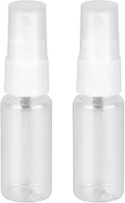 2 PCS 20ml Spray Bottles,Clear Empty Refillable Atomiser,Refillable Small Refillable Liquid Containers for Travel, Cleaning, Gardening