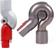 High Adapterand Bottom Adapter，Compatible for Dyson V7 V8 V10 V11 V15 Quick Release Up Top Tool Steering Elbow Vacuum Cleaner Accessorie (Color : High and Bottom 2pcs)