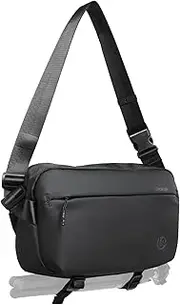 ULANZI Sling Camera Bag, Waterproof Camera Backpack with Tripod Holder, DSLR/SLR/Mirrorless Camera Case Crossbody for Photographers - Black 10L Capacity