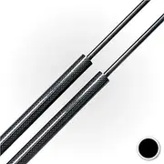 Hood Struts Compatible With Mustang 2005-2009 Front Bonnet Modify Gas Springs Shock Absorbers Lift Supports Dampers Bars(Black Carbon Fiber)