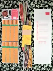 1 Dozen ~ 120 TER-8 REGULAR "NOT Sure" TIP BOARDS {101-116} Pull Tab Jar Tickets