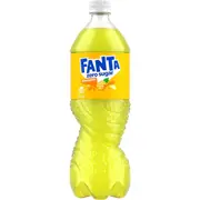 Fanta Pineapple Zero Sugar Soft Drink Bottle 1.25L