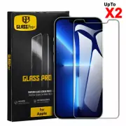 Tempered Glass Screen Protector For iPhone 14 13 12 11 Pro Max 6S 7 8 Plus XR XS