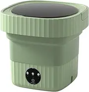 Portable Washing Machine, 11L Mini Foldable Washing Machine, Automatic Washer and Spin Dryer, Small Folding Bucket Washer for Socks Underwear, Suitable for Travel, Small Spaces, Lightweight