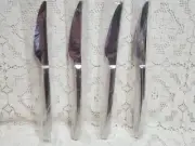 Zwilling J. A. Henckels Opus Dinner Knives 9 1/8 Glossy 18/10 Stainless Nu Set 4