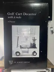 Limited EditionNew York Yankees Golf Cart Whiskey Decanter Man Cave. Collecter