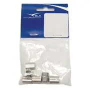 BLA Nickel Plated Copper Clamp Swage 2.5mm Pack 6
