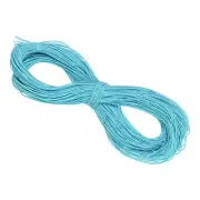 100m Elastic Cord Heavy Stretch String Rope 1mm for Crafting, Sky Blue