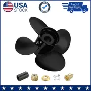 12.5 x 19 Outboard Boat Propeller for Mercury 40-140HP 48-8M8026600 15tooth RH