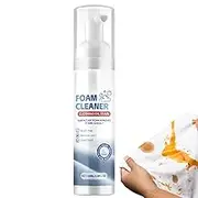 Clothing Stain Remover No Wash | Clothes Oil Stain Foam Cleaner | Clothing Oil Dirt Foam Agent | Multi-Purpose Non-rinse Cleaning Spray For Down Jackets, Gentle Clothes Foam Agent