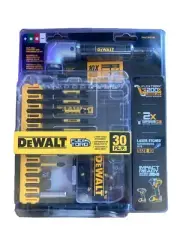 Dewalt Flex Torq Right Angle Attachment Screwdriving Bit Set 30 PC DWAFT30RASET