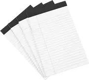 WOFASHPURET Supplies Set 4 Books Ruled Lined Writing Pad Undated Memo Pad for Home Office and Travel