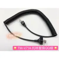 在飛比找蝦皮購物優惠-【台欣通訊】★附發票★ TM-V71A 托咪QQ線 托咪替換