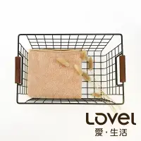 在飛比找博客來優惠-Lovel 3M頂極輕柔棉超細纖維抗菌毛巾榛果棕