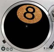 DJ 8 Ball #1 Cork Slipmat Cork 12" Slip Mat Audiophile Anti-Static x1