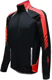 [Funkier] Tornado TPU Thermal Women Jacket in Black/Red X-Large