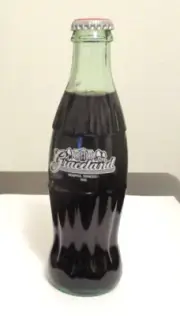 Vintage 1995 Coca-Cola GRACELAND Memphis, Tennessee 8 oz Bottle