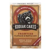 Kodiak Cakes Flapjack and Waffle Mix - Whole Wheat Oat and Honey - Case of 6 ...