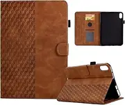 Oduio for iPad (A16) 11th/10th Generation Case (2025/2022) iPad 10.9-inch Tablet Case with Magnetic Clasp Premium PU Leather Multi-Angles Viewing Stand Flip Folio Tablet Cover for iPad 10th Gen Brown