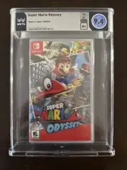 Super Mario Odyssey Nintendo Switch • WATA 9.4 A+ New Sealed • 1st Print 105882A