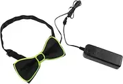 [SAFIGLE] Props Tainted Ties Formal for Women Tied Rave Glasses Prom Rave Wear Novelty Zip Ties Party Sparkly Pre Leg Warmers Suspenders Men Glow Bow Copper Wire Black