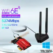 Wi-Fi 6E 5374Mbps AX210 For Bluetooth5.3 802.11AX 2.4G/5G/6Ghz Wireless Adapter