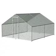 Chicken Cage Hutch Large Walk In Enclosure Cover - 3mx4mx2m