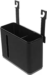 BESTYASH Multifunctional Car Seat Back Organizer With Tissue Holder And Trash Bin For Rear Seat Storage Keeping Car Interior Clean And Organized