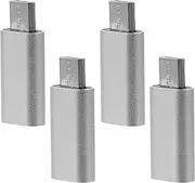 COHEALI 4Pcs USB C to Micro USB Adapter Type C Female to Micro USB Male Converter for Seamless Device Connectivity Durable Charging Accessories Lightweight and Portable Design