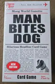 Man Bites Dog Comedy Creative Word Headline Card Game Party Game