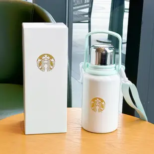 Starbucks官方正品！星巴克杯子2024新年萌趣款龍年生肖白金陶瓷馬克杯不銹鋼保溫杯隨行咖啡杯果汁珍奶茶奶昔茶水杯