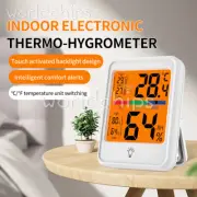Indoor Thermometer Backlight Digital Room Thermometer LCD Thermometer Hygrometer