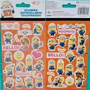 Despicable Me Stickers by SandyLion Minions 82 Stickers NEW