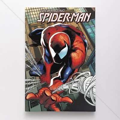 Spiderman Poster Canvas Amazing Spider-Man Vol 5 #93 Marvel Comic Book Art Print