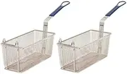 2X Replacements 34x14x14cm for Blue Seal Fryer Baskets Suitable for Gas and Electric Commercial Catering Deep Fat FryingFits GT18 GT45 GT45E GT46 GT46E GT60 GT60E