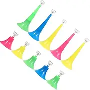 Yardwe Soccer Game Horn Pcs Plastic Megaphones Lightweight Portable for Team Cheer Random